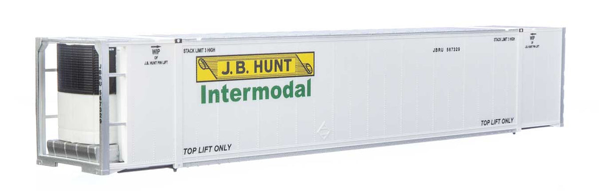 53' Reefer Container - Ready to Run -- J.B. Hunt-1