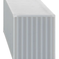 40' Hi Cube Ribbed Side Container - Assembled -- Undecorated