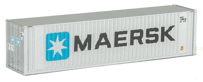 40' Hi Cube Ribbed Side Container - Assembled -- Maersk-1