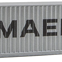 40' Hi Cube Ribbed Side Container - Assembled -- Maersk