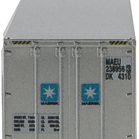 40' Hi Cube Ribbed Side Container - Assembled -- Maersk