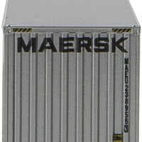 40' Hi Cube Ribbed Side Container - Assembled -- Maersk
