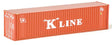 40' Hi Cube Ribbed Side Container - Assembled -- K-Line
