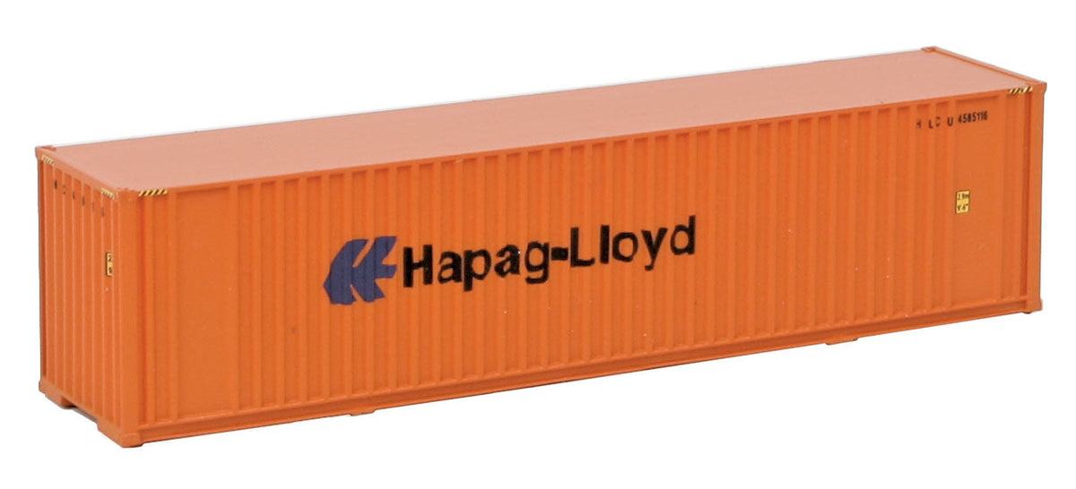 40' Hi Cube Ribbed Side Container - Assembled -- Hapag-Lloyd-2