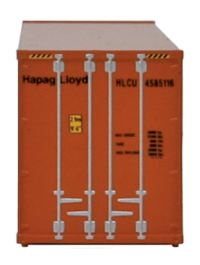 40' Hi Cube Ribbed Side Container - Assembled -- Hapag-Lloyd-3