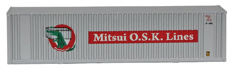 40' Hi Cube Ribbed Side Container - Assembled -- Mitsui OSK-5