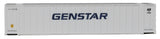 48' Ribbed Side Container - Assembled -- Genstar (white, blue)-7