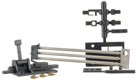Operating Ground Throw -- Sprung .165" Travel with SPDT Contacts & Fittings