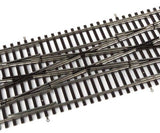 Code 83 Nickel Silver DCC-Friendly #6 Double Crossover -- Length: 18-3/4"  47.6cm; Track Centers: 2"  5.1cm-2