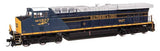GE ES44AC Evolution Series GEVO - ESU Sound & DCC -- CSX #1827 (Baltimore & Ohio Heritage)-1