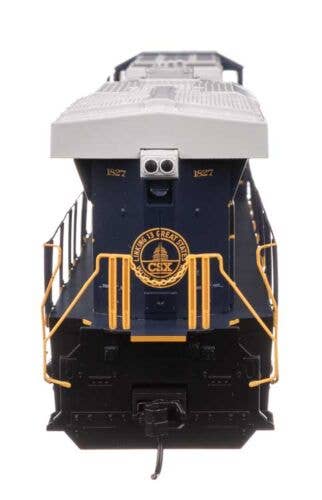 GE ES44AC Evolution Series GEVO - ESU Sound & DCC -- CSX #1827 (Baltimore & Ohio Heritage)-4