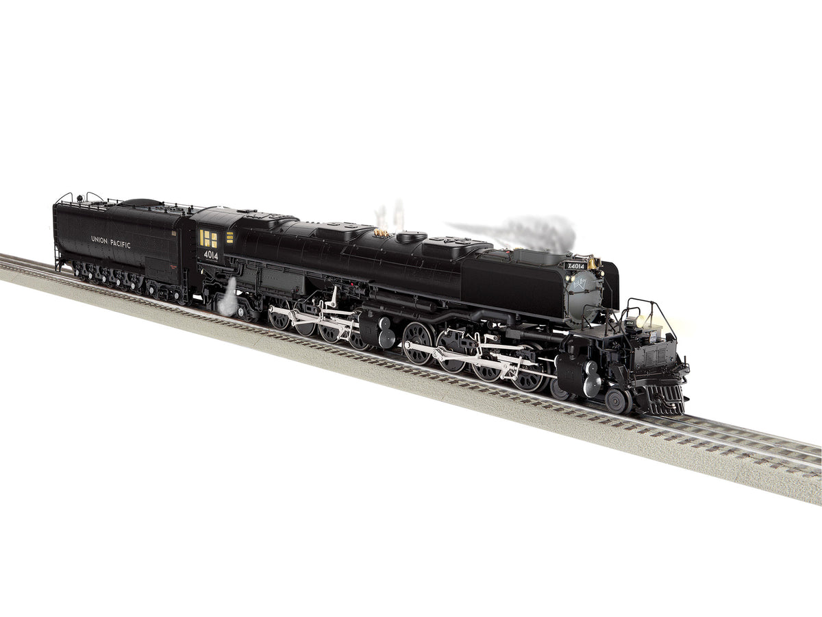 4-8-8-4 Big Boy w/Oil Tender - 3-Rail - Legacy Sound and Control - Vision -- Union Pacific #4014 (Removable Smoke Lifters, black, graphite)-1