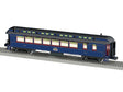 Wood Diner with StationSounds - 3-Rail - Ready to Run -- Royal Blue #110 (blue)-1