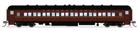 Heavyweight Passenger 5-Car Set - Ready to Run -- Pennsylvania PB70 #4780, P70 #3420, P70 #3575, P70 #3706, Z74D #7504 Quaker City (1940s scheme, Tuscan w/pinstripes)-2