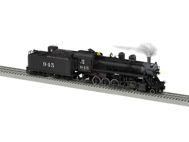 2-10-0 Russian Decapod - 3-Rail w/Legacy Sound, Control & Smoke -- Missouri Pacific #945 (black, graphite)-1