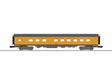 18" Smooth-Side Diner with StationSounds - 3-Rail - Ready to Run -- Milwaukee Road #116 (1955 Hiawatha, Armour Yellow, gray, red)-1