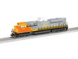 EMD SD70ACe - 3-Rail w/Legacy Sound, Control & Smoke -- Quebec, North Shore & Labrador #501 (gray, orange)-1