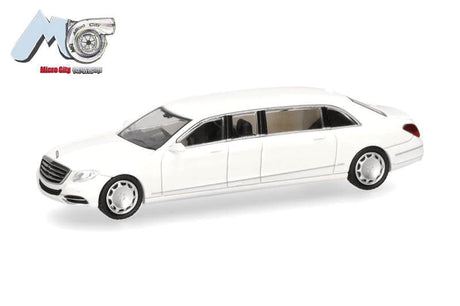 Mercedes-Benz S600 Pullman Limousine - Assembled -- White-1