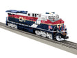 GE ES44AC - Non-Powered - 3-Rail -- Canadian National #2026 (America 250 red, blue, white)-1