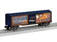 Steel Boxcar - 3-Rail - Ready to Run -- Virginia (50 States Series, brown, blue, Color Graphics)-1