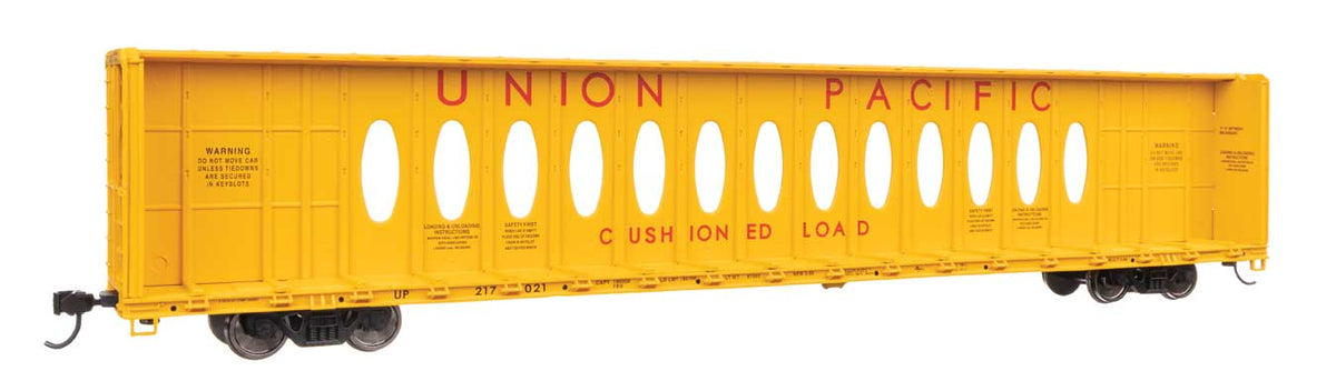 72' Centerbeam Flatcar w/Opera Windows - Ready to Run -- Union Pacific(R) #217021-2
