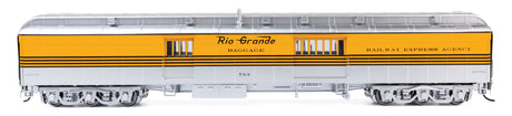 70' Heavyweight Baggage Car  - Ready to Run -- Denver & Rio Grande Western #763-1