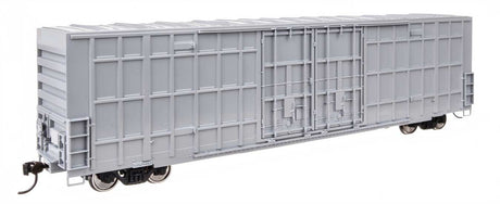 60' High Cube Plate F Horizontal Post Boxcar - Ready to Run -- Undecorated-1