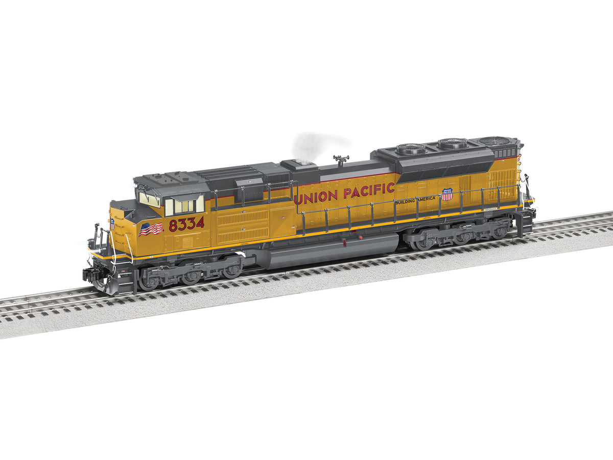 EMD SD70ACe - 3-Rail w/Legacy Sound, Control & Smoke -- Union Pacific #8334 (Armour Yellow)-1