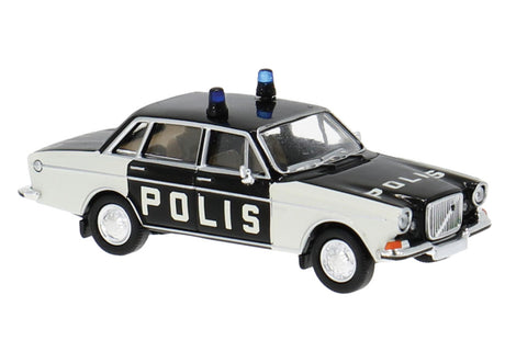 Volvo 164 Policecar - Assembled -- Polis (white, black)