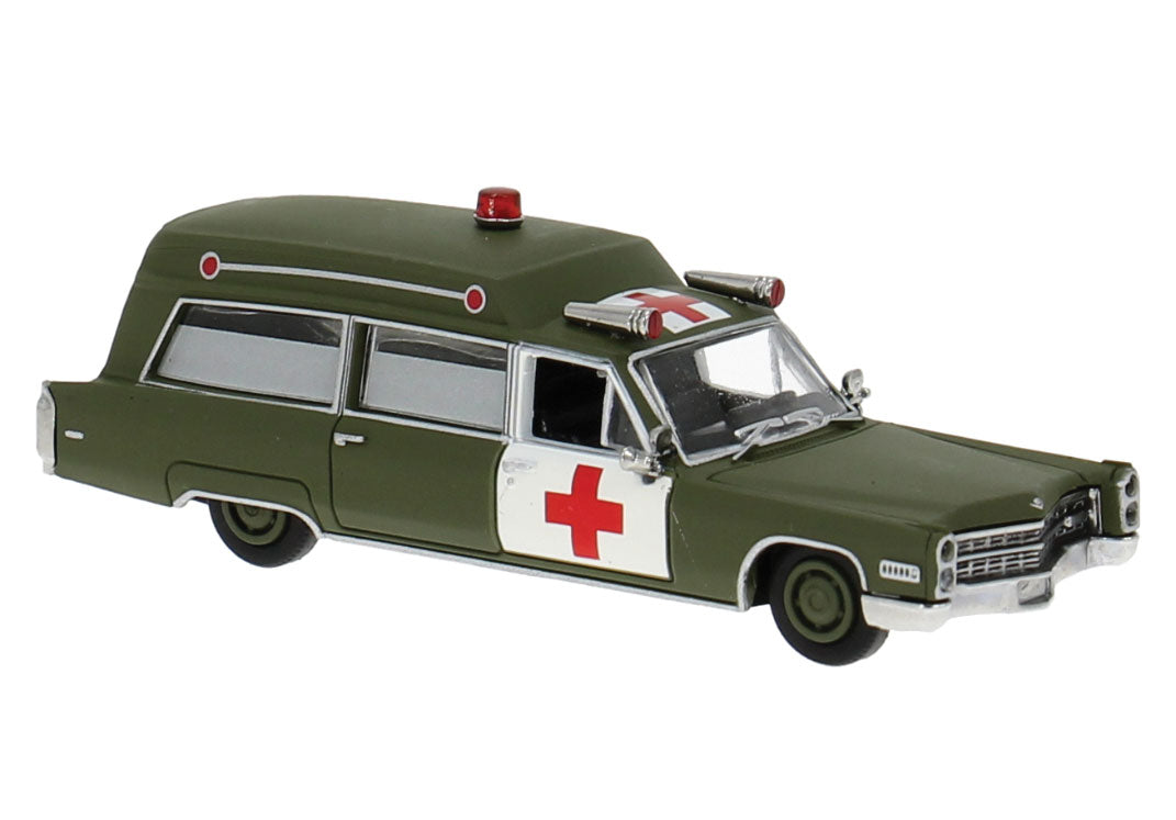 Cadillac Meteor Ambulance - Assembled -- US Army (Olive Drab)