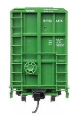 72' Centerbeam Flatcar w/Opera Windows - Ready to Run -- Burlington Northern #624475-3