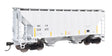 37' 2980 Cubic-Foot 2-Bay Covered Hopper - Ready to Run -- MCEX #350675-1
