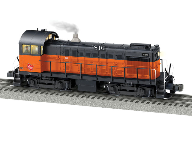 Alco S4 - 3-Rail w/Legacy Sound & Control -- Milwaukee Road #816 (orange, black)-1