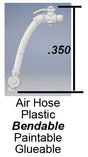 Locomotive Air Hose -- w/Shutoff Valve Pkg (8)-1
