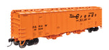 50' 2-Bay Airslide(R) Covered Hopper - Ready to Run -- Denver & Rio Grande Western(TM) #15939-2