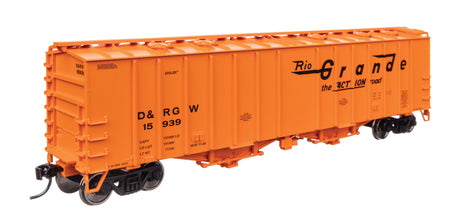 50' 2-Bay Airslide(R) Covered Hopper - Ready to Run -- Denver & Rio Grande Western(TM) #15939-2