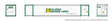 53' High-Cube Container 2-Pack - Ready to Run -- Alaska Marine (white, green, yellow)-1