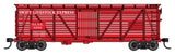 40' Wood Stock Car with Dreadnaught ends - Ready to Run -- Swift #3250-1