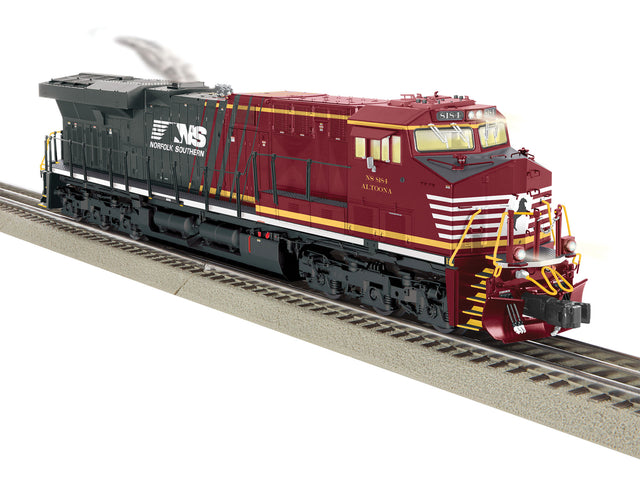 GE ES44AC - 3-Rail w/Legacy Sound & Control -- Norfolk Southern #8184 Altoona (Tuscan, black)-1