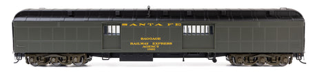 70' Heavyweight Baggage Car  - Ready to Run -- Santa Fe #1860-1