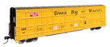 56' Thrall All-Door Boxcar - Ready to Run -- Green Bay & Western #54-1