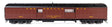 70' Heavyweight Baggage Car  - Ready to Run -- Pennsylvania Railroad #5680-1