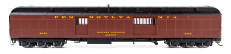 70' Heavyweight Baggage Car  - Ready to Run -- Pennsylvania Railroad #5680-1