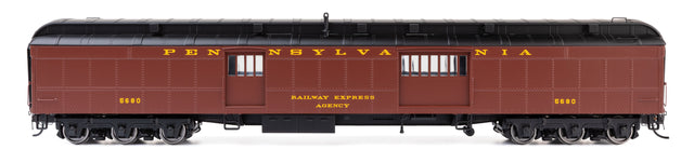 70' Heavyweight Baggage Car  - Ready to Run -- Pennsylvania Railroad #5680-1