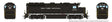 EMD GP40 - Standard DC -- New York Central #3002 (black, white, Cigar Band Logo)-1