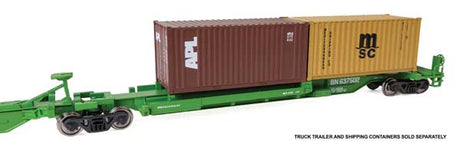 263' Five-Unit All-Purpose 48' Spine Car - Ready to Run -- Burlington Northern #637502-4