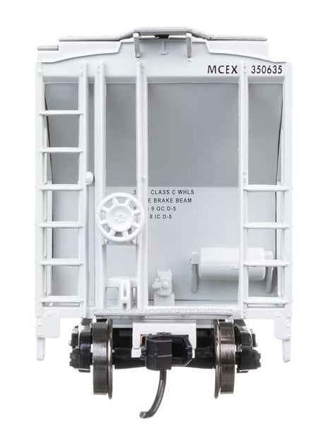 37' 2980 Cubic-Foot 2-Bay Covered Hopper - Ready to Run -- MCEX #350635-3