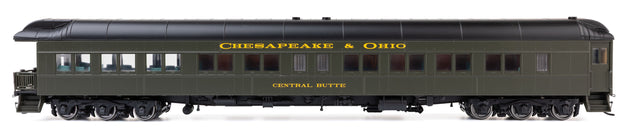 82' Pullman-Built Heavyweight 36-Seat Diner - Ready to Run -- Chesapeake & Ohio #968 "France's Tavern" (Tri-Color)-1