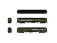 Heavyweight Coach-Baggage Combine - Ready to Run -- Canadian National #7167 (green, black yellow)-1