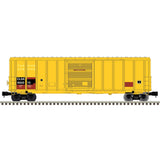 PS-5344 Single-Door Boxcar - 2-Rail - Ready to Run -- Cargill Salt Division CLSX (yellow)-2